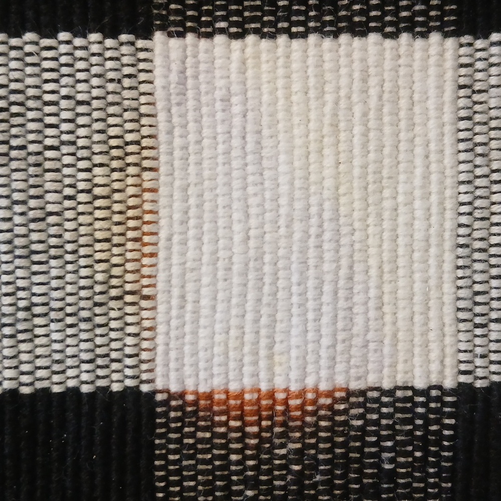 Table Runner 13" X 72" B&W Buffalo Plaid - Picture 5 of 5